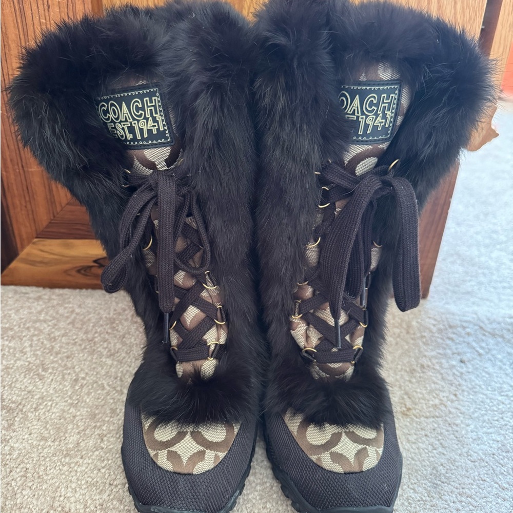 Coach women’s snow boots